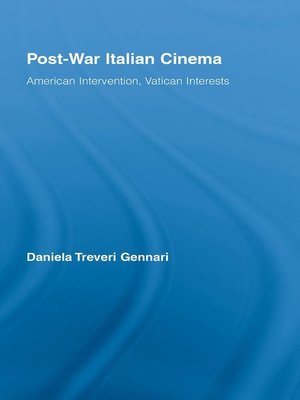 cover image of Post-War Italian Cinema
